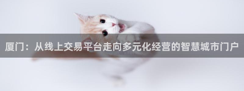 摩登7平台注册账号：厦门：从线上交易平台走向多元化经营的智慧