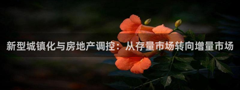 摩登7登录址333OO：新型城镇化与房地产调控：从存量市场转