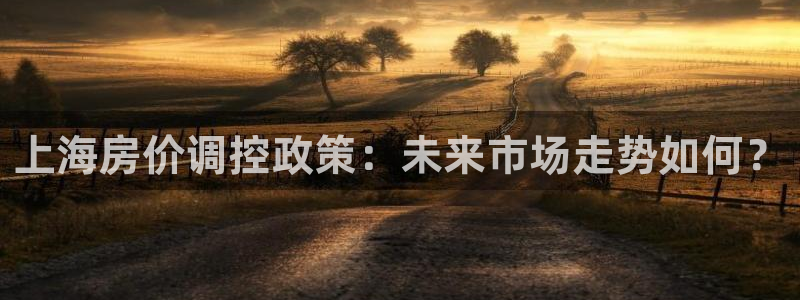 摩登6月7O667：上海房价调控政策：未来市场走势如何？
